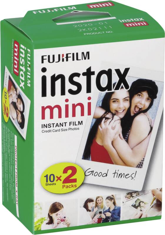 Instax mini Film 1x2 white frame
