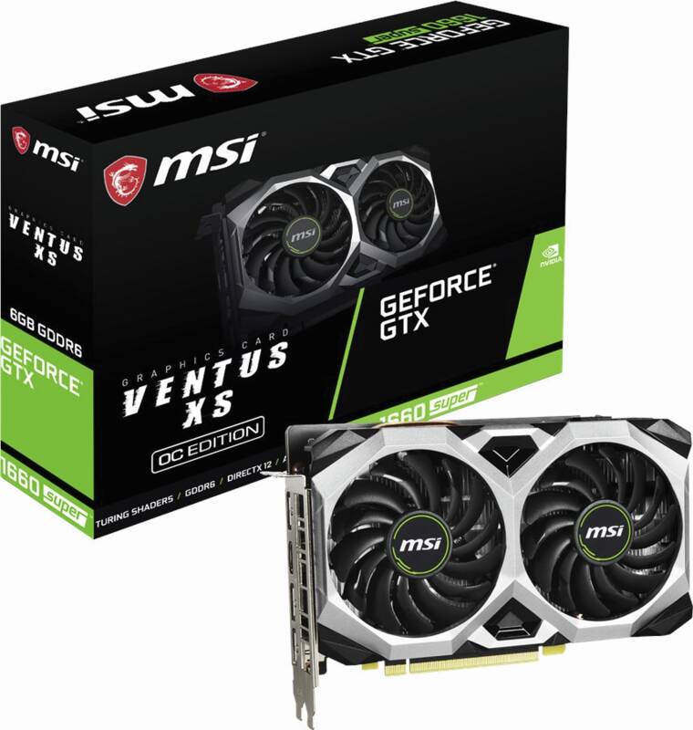 GeForce GTX 1660 SUPER VENTUS XS OC 6G