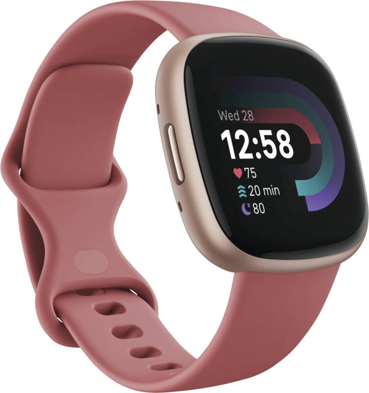 Versa 4, Aluminium, sandrosafarbenes Armband