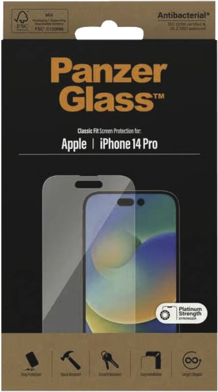 Displayschutz Classic Fit iPhone 14 Pro