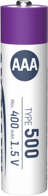 Li-Ion Akkus Micro AAA Typ 500 (min. 400 mAh) 4er Karton