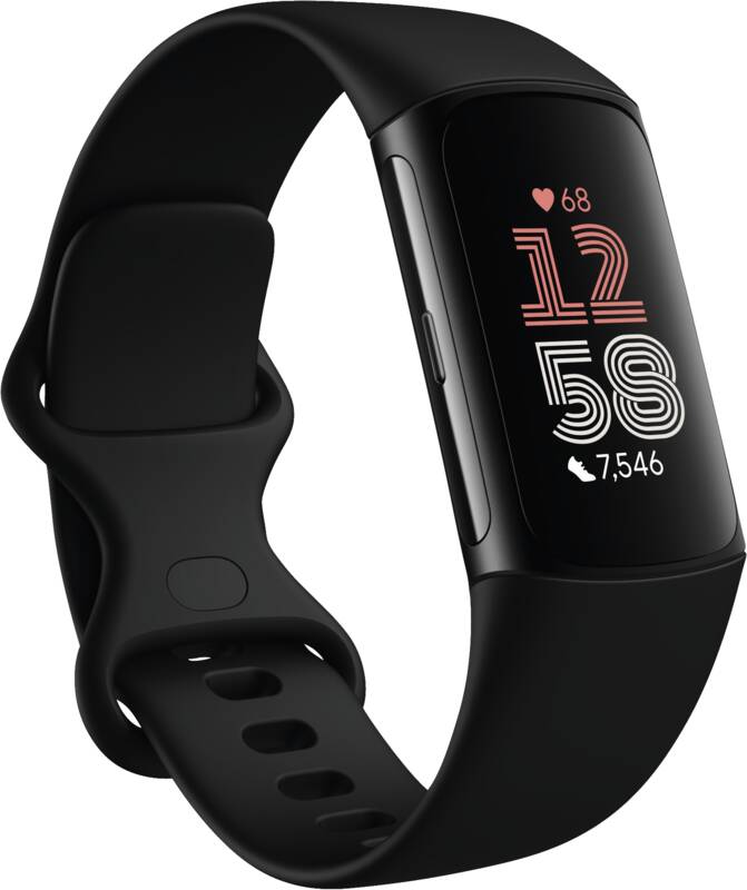Charge 6, obsidianfarbenes Armband