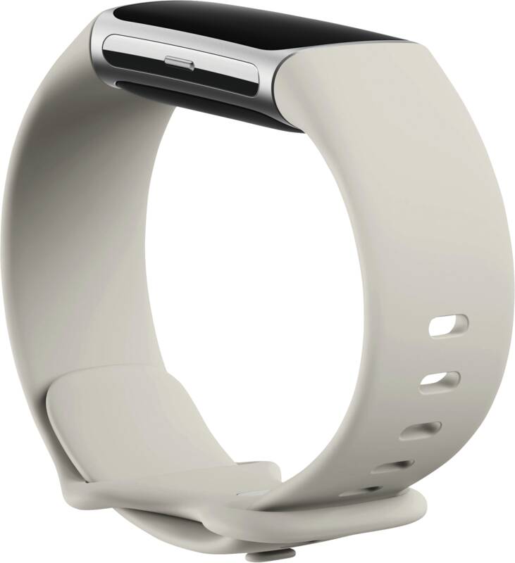 Charge 6, porzellanfarbenes Armband