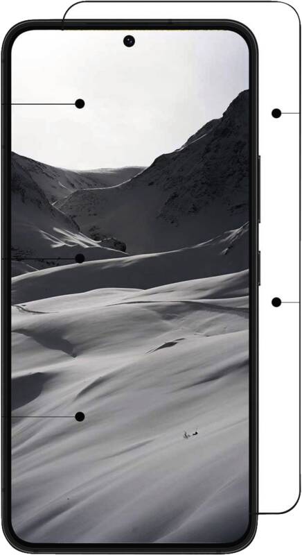 3D Full Coverage Schutzglas Samsung Galaxy S23 FE