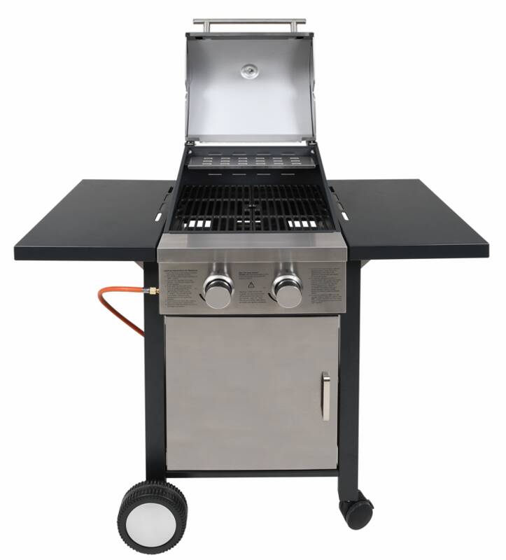 Gasgrill Bedano mit Abdekchaube - 2 Brenner