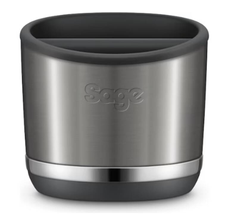 the Knock Box 10- Black Stainless Steel