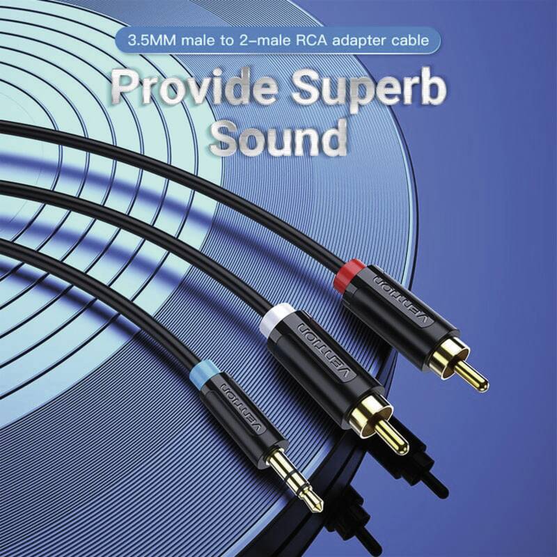 3,5mm/RCA kabel 1,5m