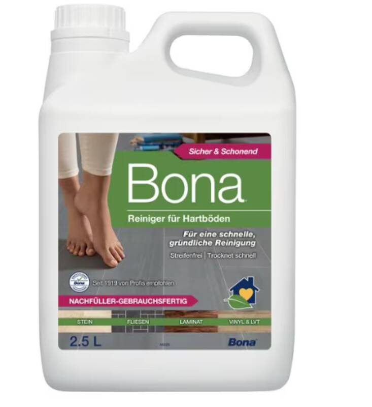 Reiniger für Hartböden Nachfüllkanister 2,5 L