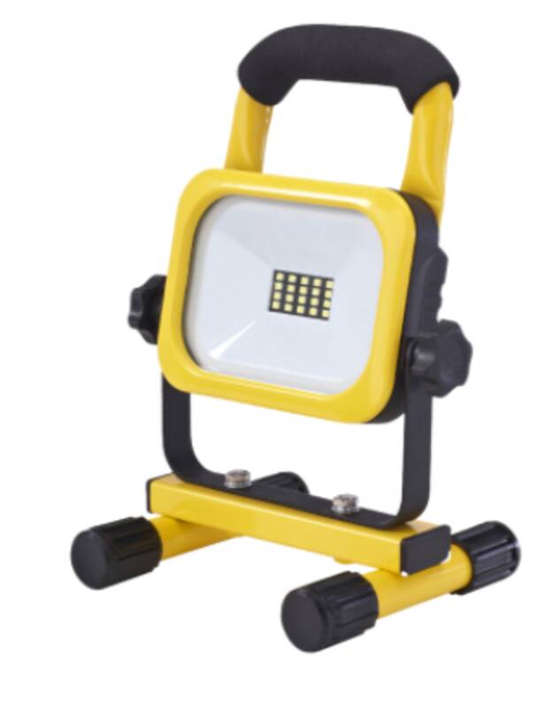 10W LED Scheinwerfer mit Akku und Traggestell