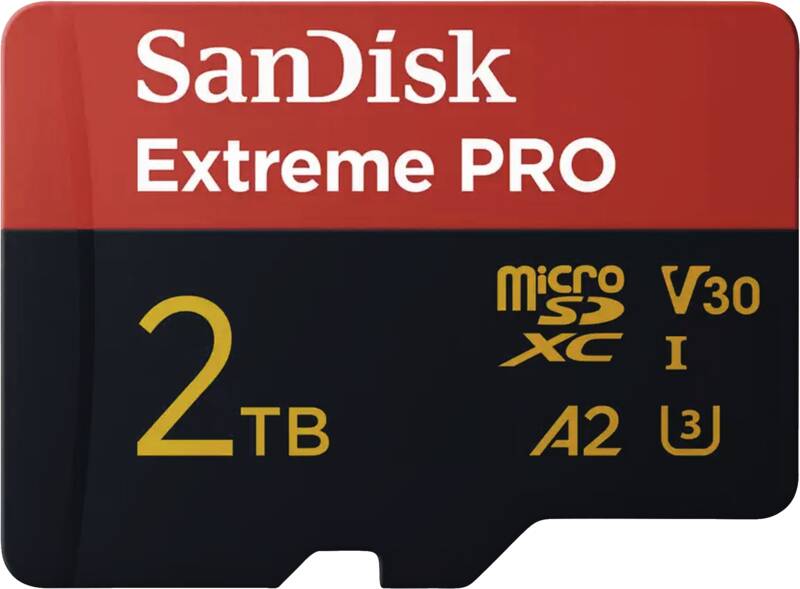 Extreme PRO microSDXC 2TB