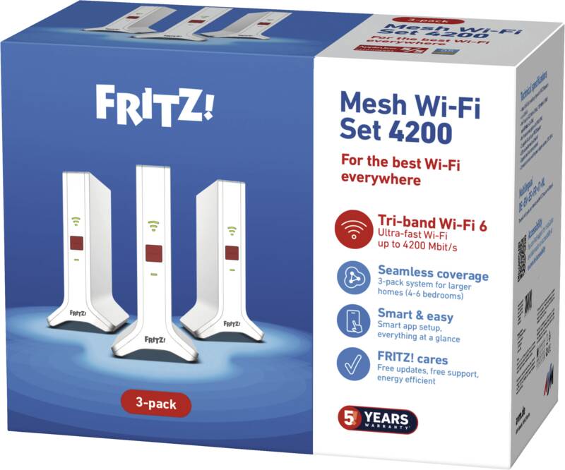 FRITZ!Mesh Set 4200 3-pack Edition International