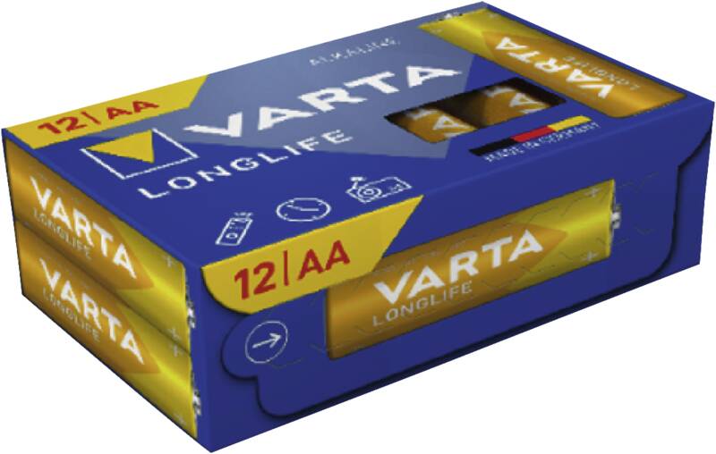 LONGLIFE Mignon AA Cube 12-er