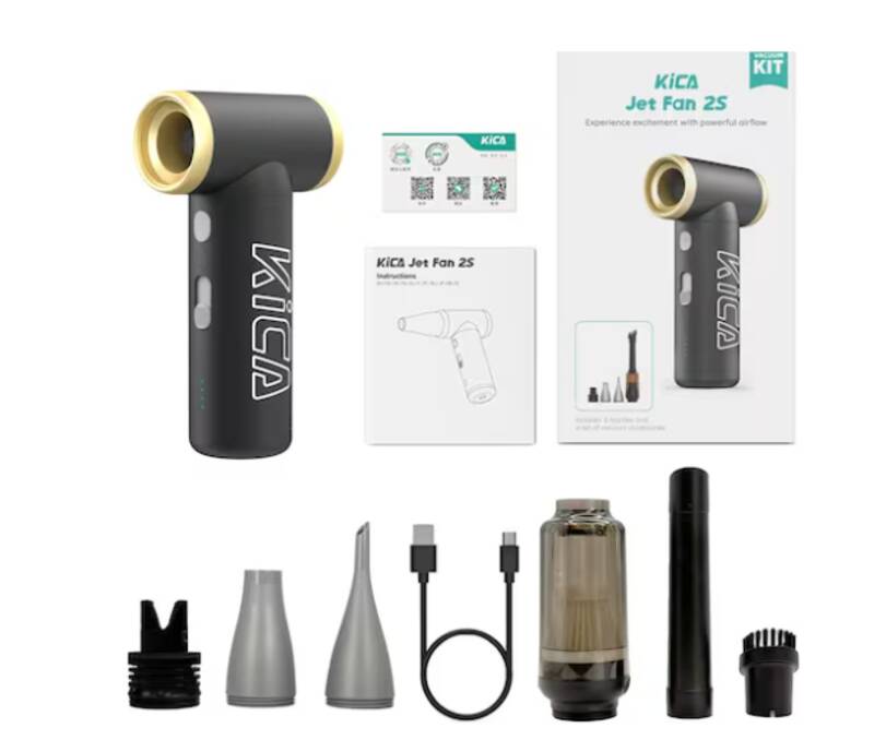 Jet Fan 2S Vacuum Kit Black