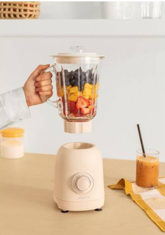 BLENDER MATTE 800W 1.5l Creme