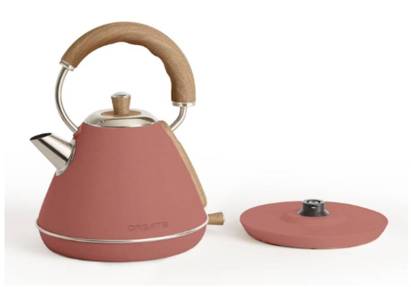 KETTLE RETRO M - Wasserkocher 1l Terracotta