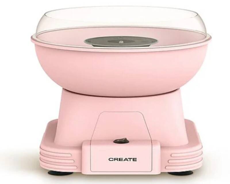 Zuckerwattemaschine Pastelrosa