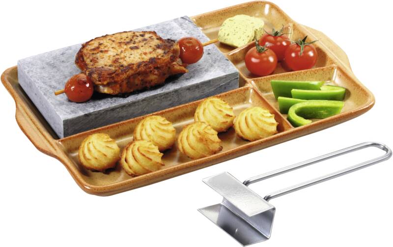 Hot - Stone - Set Tabacco