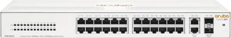 Aruba Instant On 1430 26G 2SFP Switch