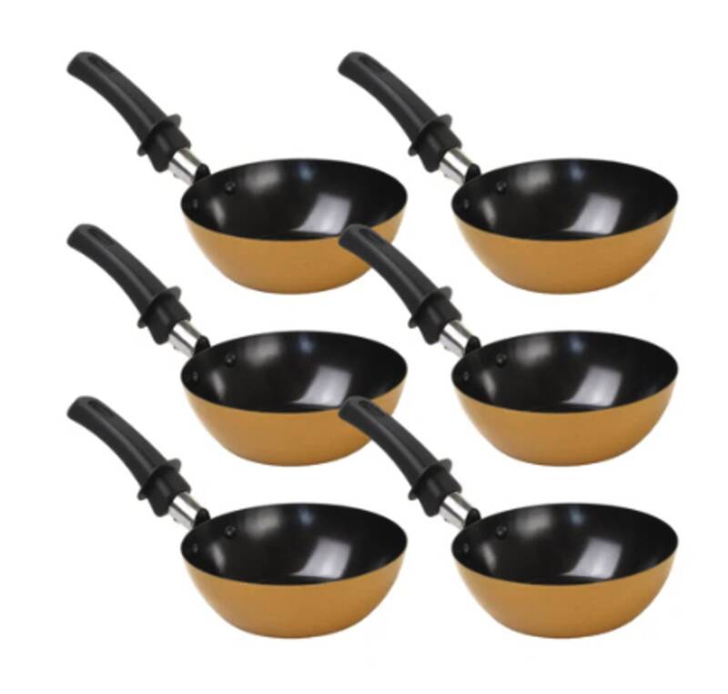 Pfännchen 6er Set, orange