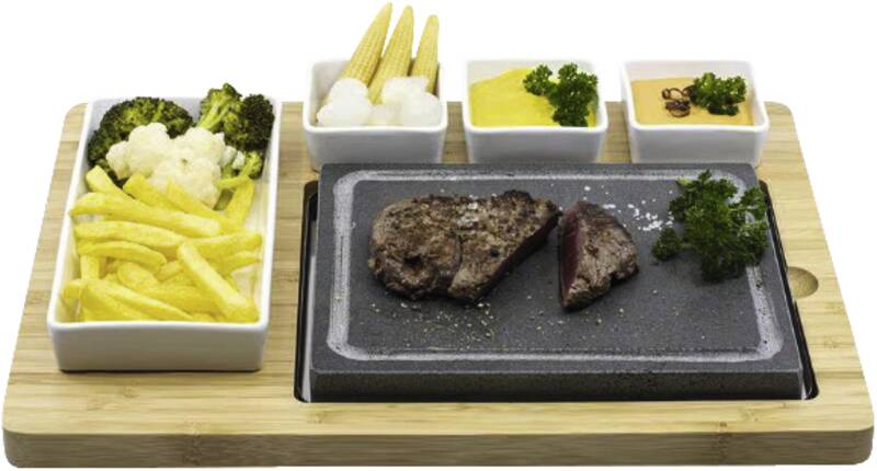 Hot Stone Set 7tlg Maxi