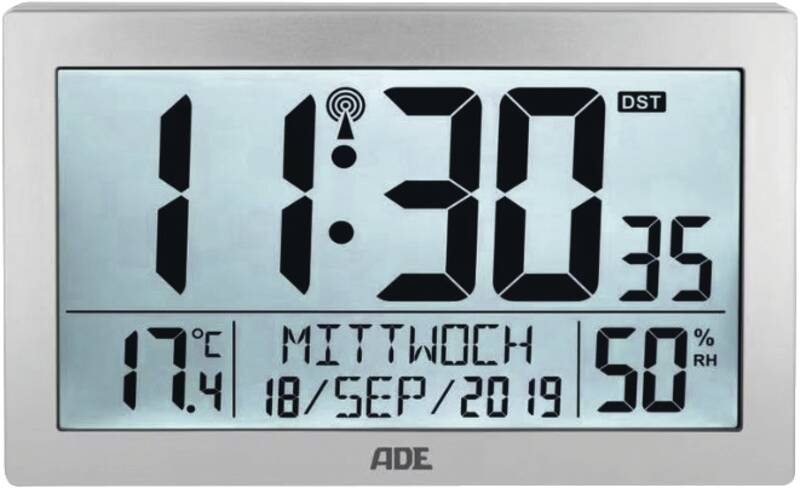 Funkuhr XL Temperaturanzeige
