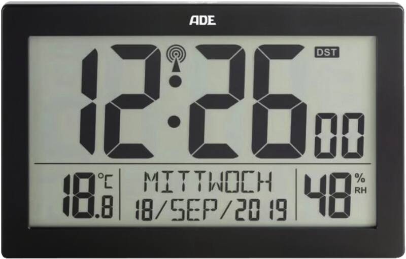 Funk-Wanduhr XL, Hintergrundbeleuchtung