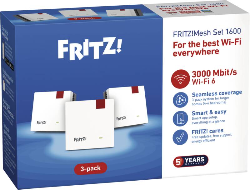 Mesh Set 1600 3-pack Edition International