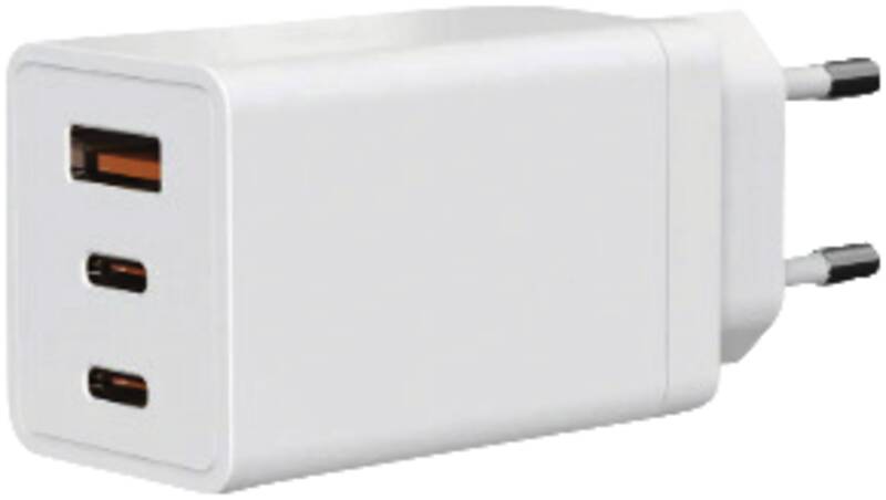 GaN 67W PD 1xUSB-A + 2xUSB-C max. 5.85A ws