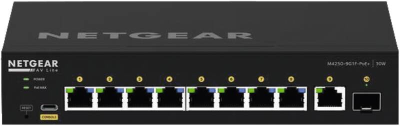 M4250-9G1F-PoE+