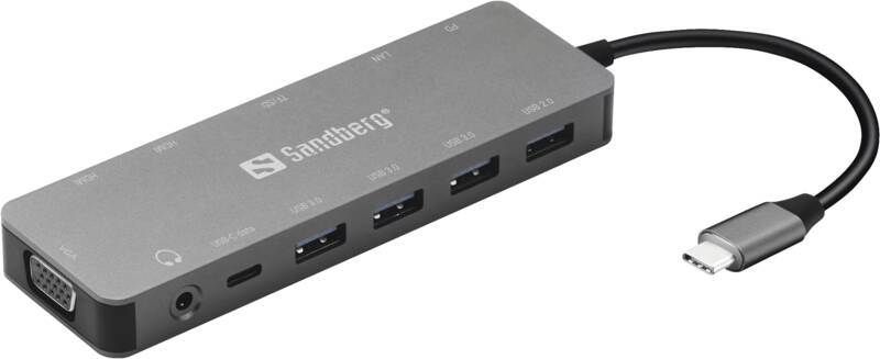 USB-C 13-in-1 Travel Dock