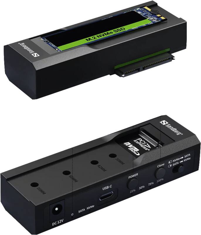 USB 3.2 Cloner and Dock for