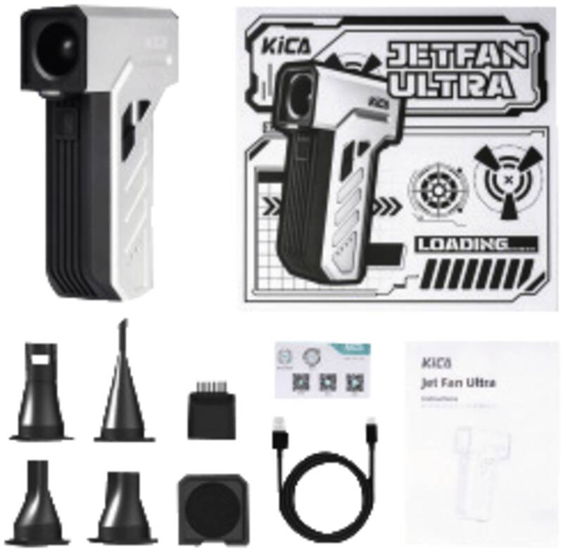 Jet Fan Ultra Silver