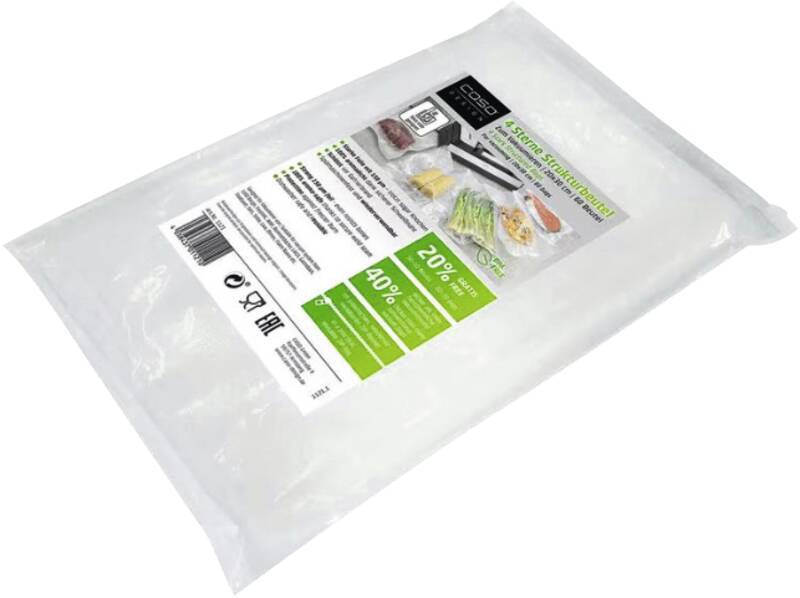 4Sterne Struckturbeutel 20x30cm / 60 Stück