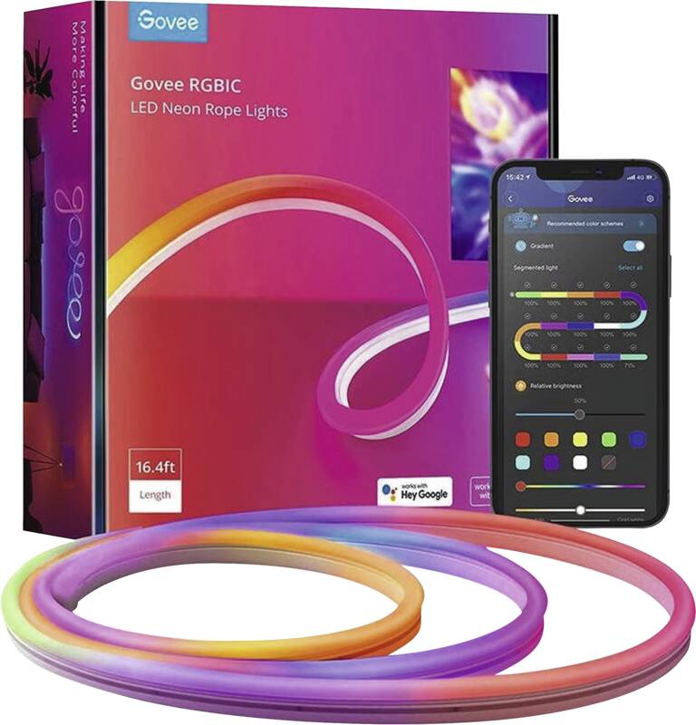 LED Stripe Neon, 3 m, RGBIC