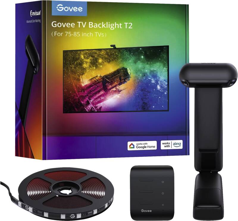 Envisual TV Backlight T2, 75-85, RGBIC, WiFi, BT