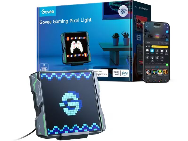 Gaming-Pixel-Licht 13.5 x 13.5 cm