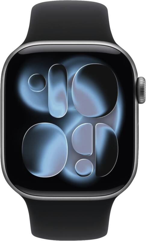 Watch Series 11 GPS + Cellular, 42mm, Alu, Gr. M/L, schwarze