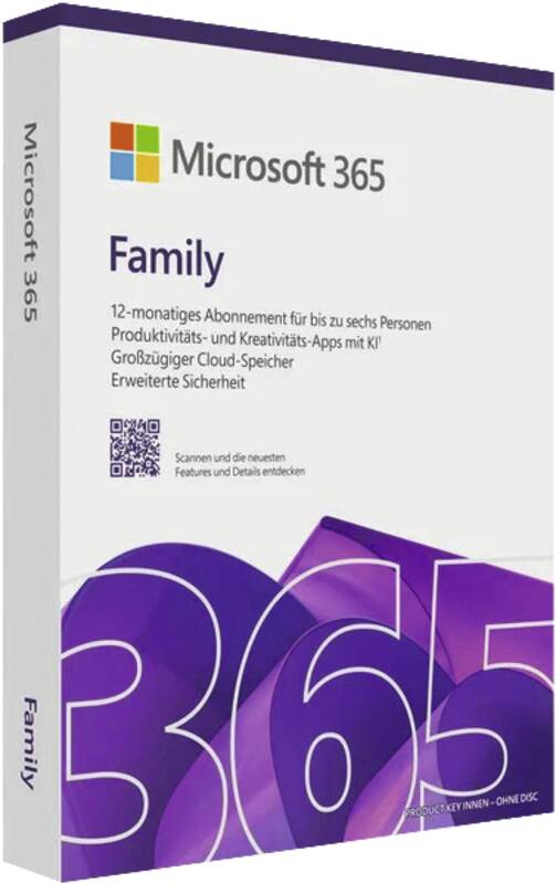 365 Family Box, 6 User, Deutsch
