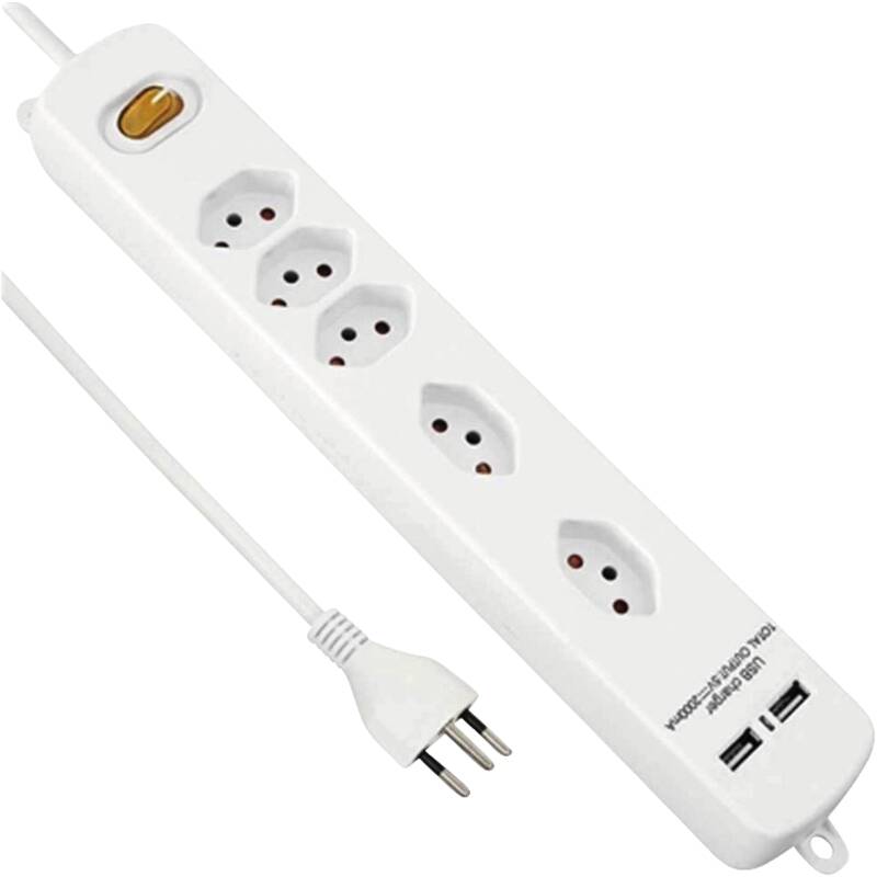 5xT13, 3x quer, 2x längs, 2xUSB-A