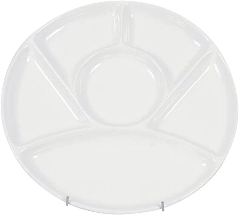 Fondue Teller für Gemüse und Fleisch