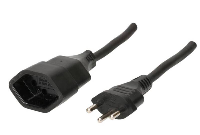 GD-Verlängerung H05RR-F3G1.0 5m schwarz Typ 12 / Typ 13