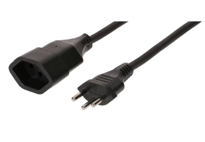 GD-Verlängerung H05RR-F3G1.5 9m schwarz Typ 12 / Typ 13