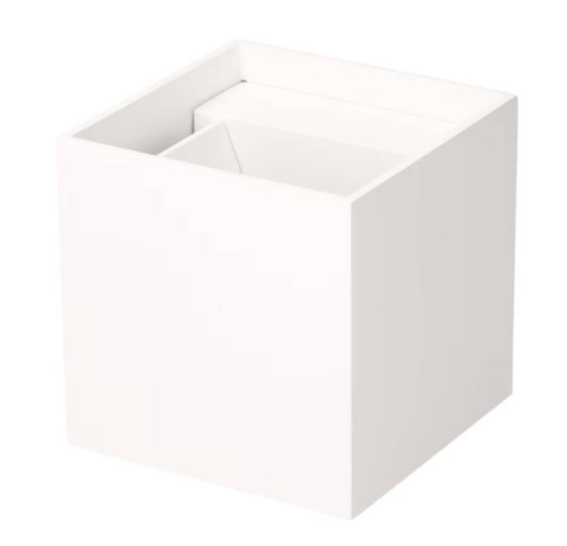 LED-Wandleuchte BIG-BOX matt weiss RAL9003