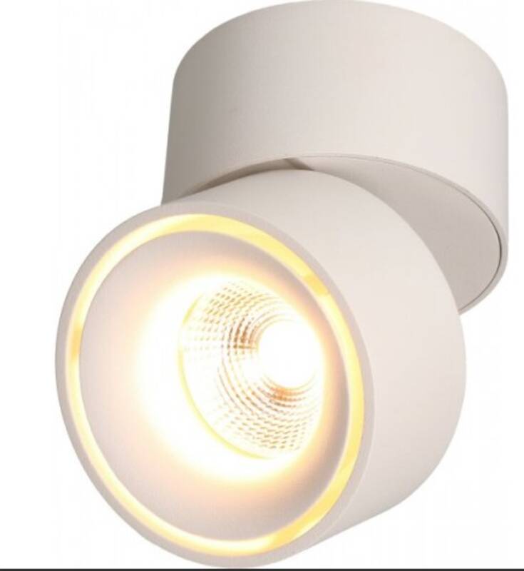 LED-Deckenspot SHINE matt weiss 3000K 760lm 36°