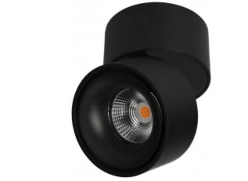 LED-Deckenspot SHINE matt schwarz 3000K 760lm 36°