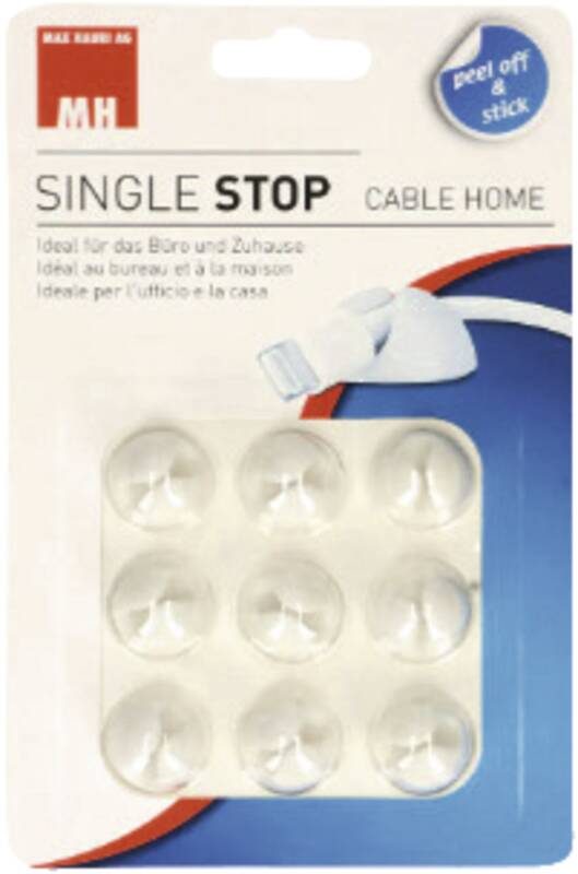 SINGLE STOP Set rund 9x weiss