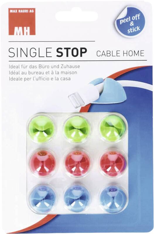 SINGLE STOP Set rund 3x grün 3x rot 3x blau