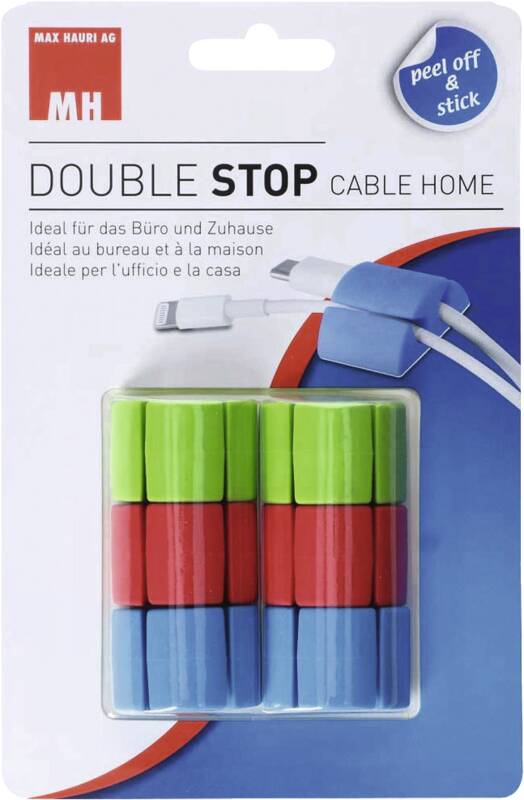 DOUBLE STOP Set assortiert 2x grün 2x rot 2x blau