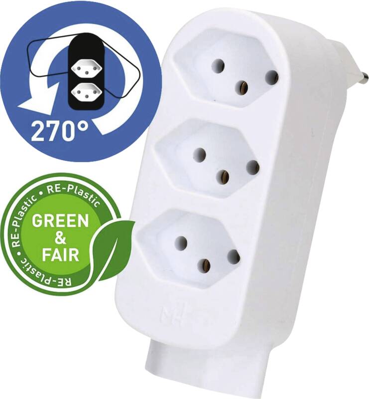 ADAPT 3+1x Typ 13 weiss drehbar