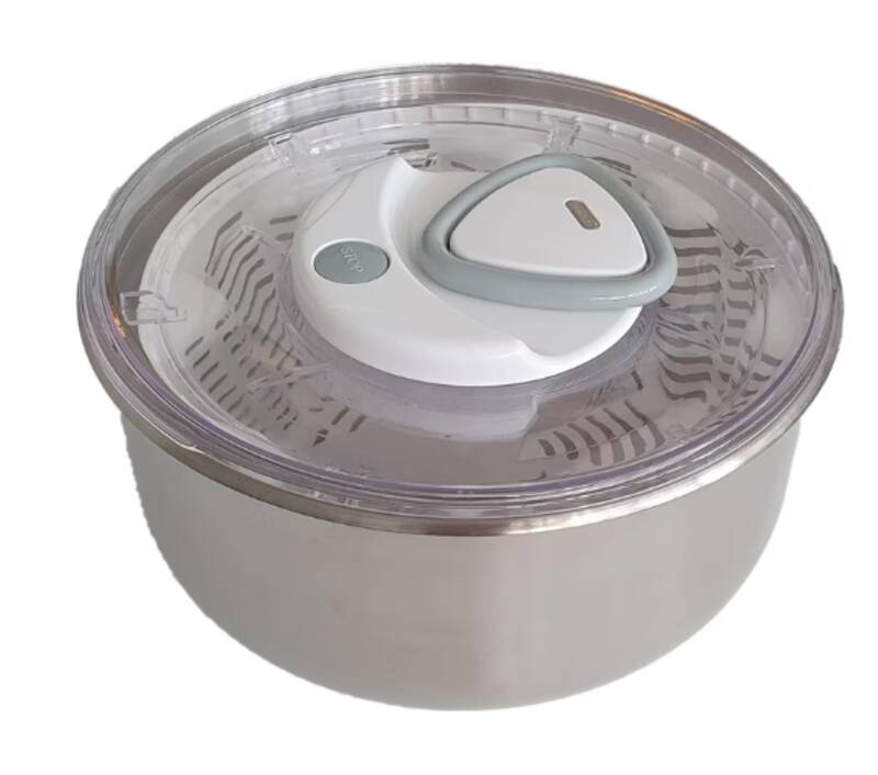 Easy Spin 2 Saladschleuder Edeslstahl gross 26 cm